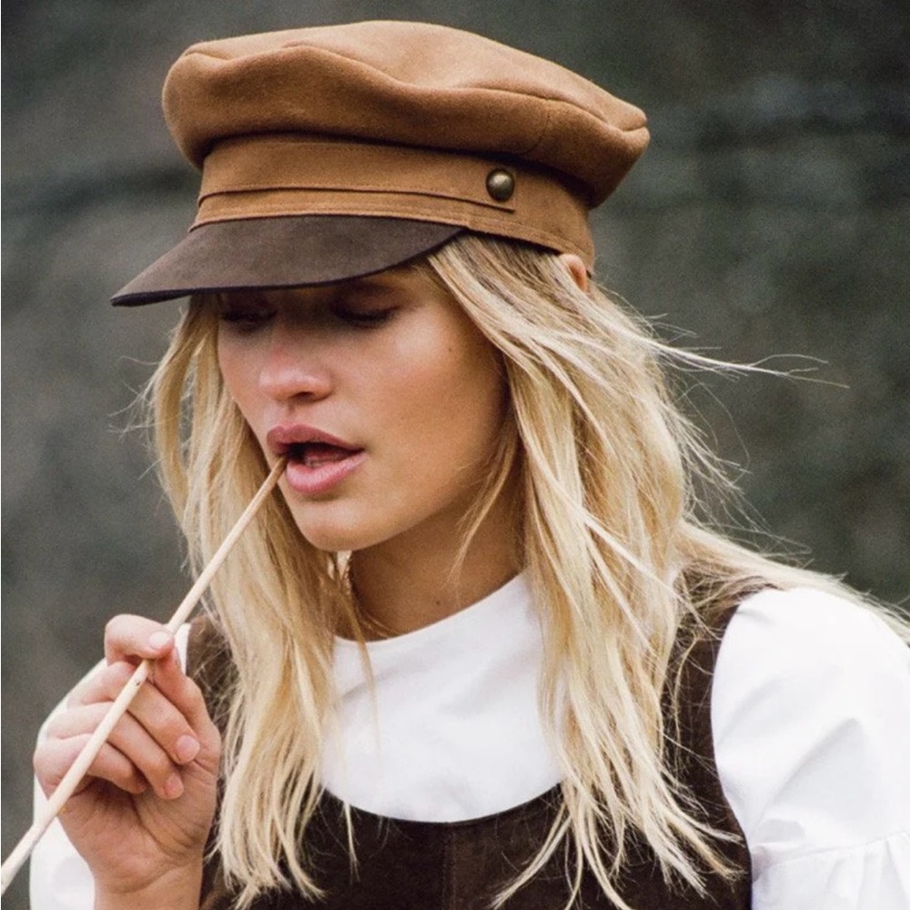 Lack Of Color Brown Tan Cap
